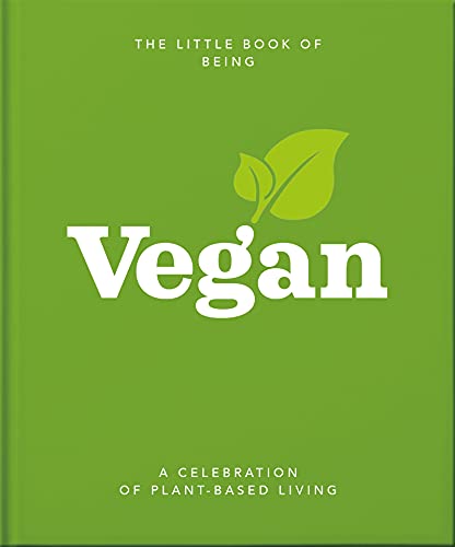 Green book cover with white text reading "Vegan" and a leaf illustration.