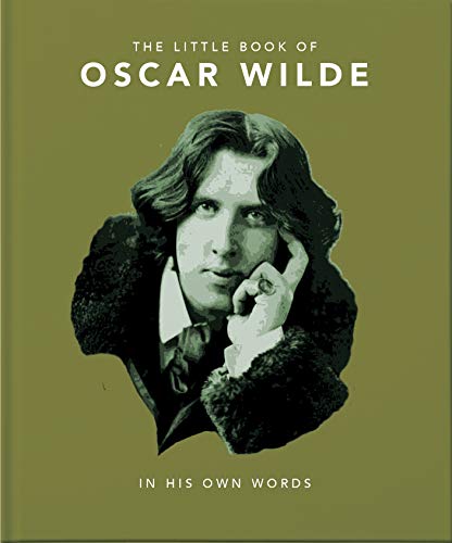 Book cover featuring a portrait of Oscar Wilde in a green tone.