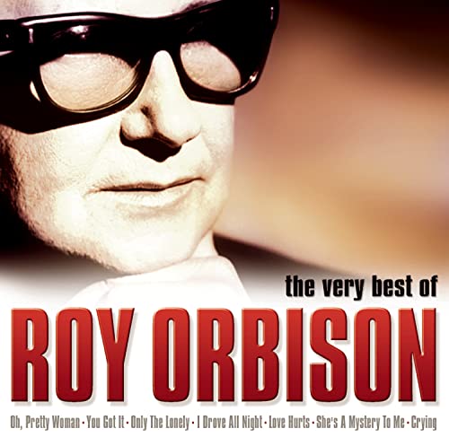 Roy Orbison CD cover featuring a close-up of the singer in sunglasses.