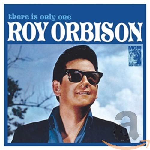 Roy Orbison album cover featuring a portrait of the singer in sunglasses.