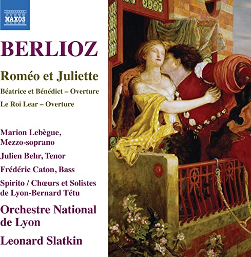 CD cover for Berlioz’s “Romeo et Juliette” featuring painting details.