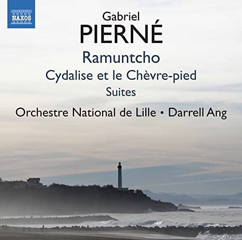 CD cover for Gabriel Pierné’s “Ratmuntcho” with coastal landscape.