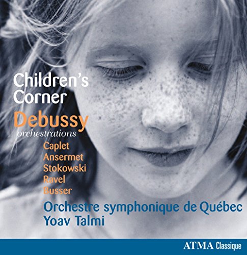 CD cover: child’s face with text “Children’s Corner” and composer Debussy.