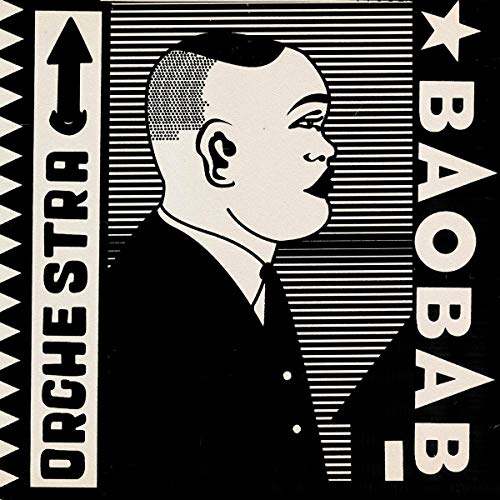 Black and white album cover featuring a portrait of a man.