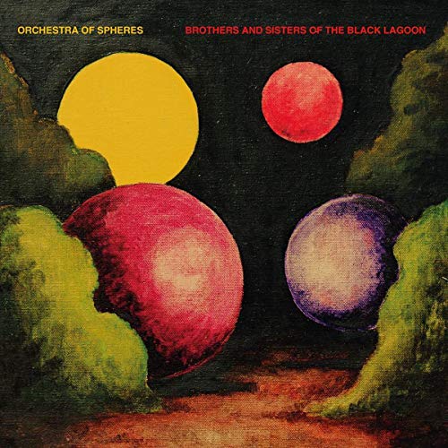 CD cover with painted orbs in red, yellow, and purple tones.