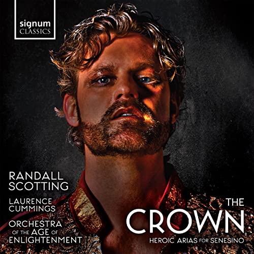 CD cover: portrait of a man with beard, dramatic lighting, text “The Crown”.