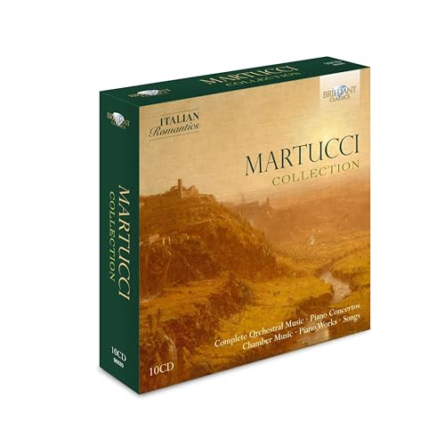 Martucci Collection 10CD box set with Italian landscape imagery.