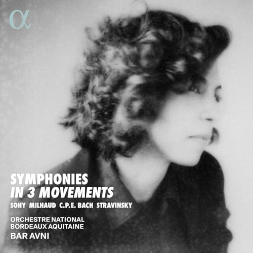 CD cover featuring a black and white portrait of a woman with text.