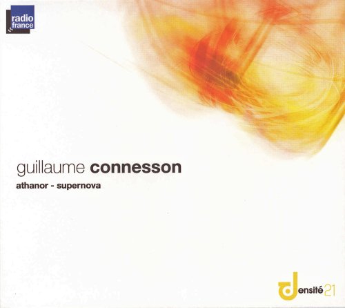CD cover for Orchestre National De France, featuring abstract orange swirls.