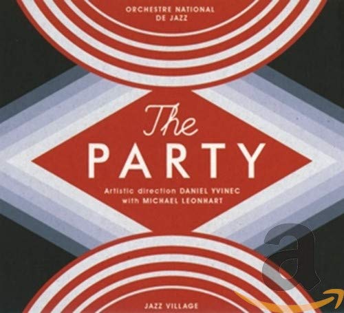 CD cover for "The Party" by Orchestre National De Jazz, geometric design.