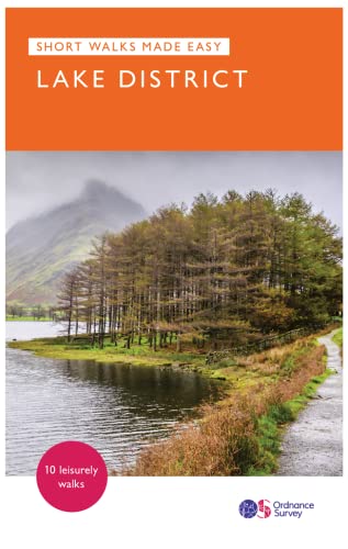 Lake District walking guide cover with lakeside and mountain scenery.