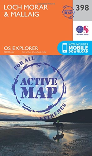 Outdoor map cover featuring a beach, sky, and horseback rider.
