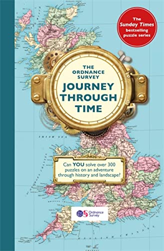 Book cover: "The Ordnance Survey Journey Through Time" with map background.