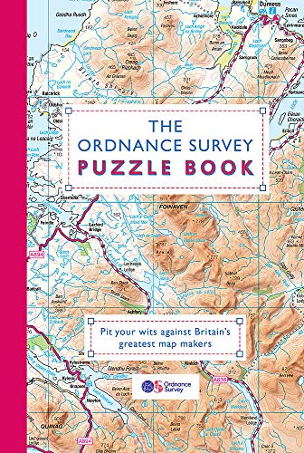 Book cover featuring a detailed Ordnance Survey map of the Scottish Highlands.