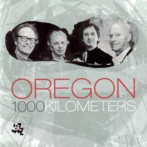 CD cover for Oregon’s “1000 Kilometers” featuring four men’s portraits.