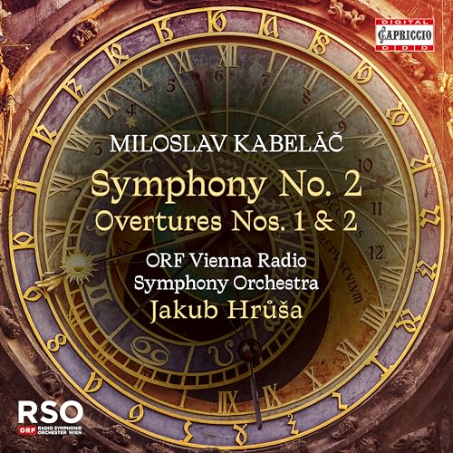 CD cover with a clock face and text listing composers and performers.