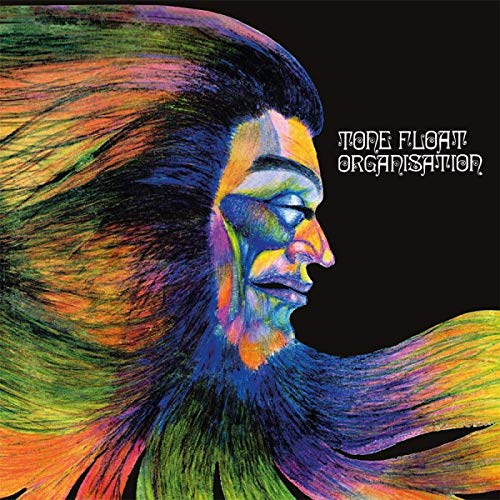 CD cover: colorful, abstract portrait of a man’s face in profile.