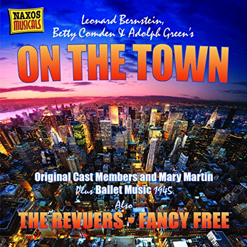 CD cover for “On The Town” with a New York City skyline.