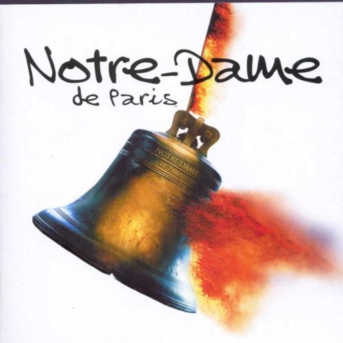 CD cover for “Notre-Dame de Paris” featuring a large cathedral bell.