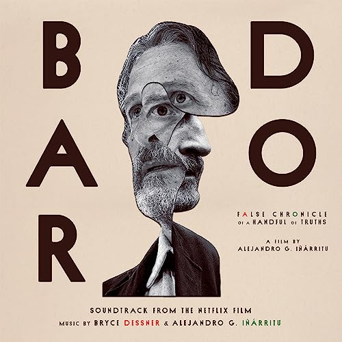 “Bardo” vinyl album cover featuring a distorted portrait of a man.