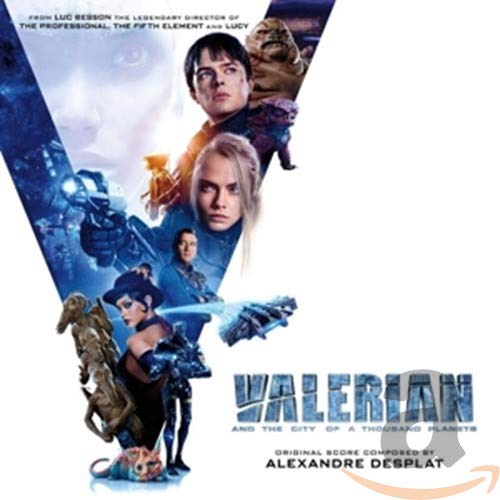 CD cover for "Valerian And The City Of A Thousand Planets" soundtrack.