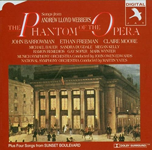 CD cover for "The Phantom of the Opera" original cast recording.