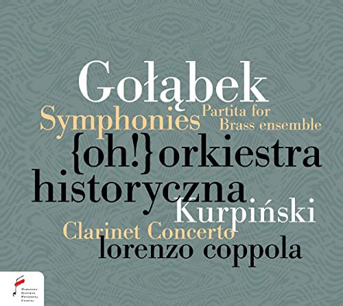 A CD cover with multicolored text on a green patterned background.