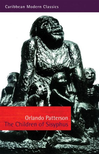 Book cover: dark sculpture of figures, title “The Children of Sisyphus”.