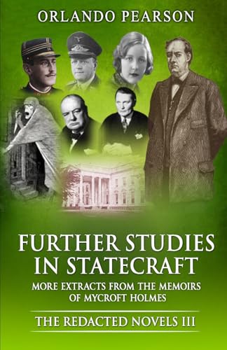 Book cover featuring portraits of historical figures and a grand building.
