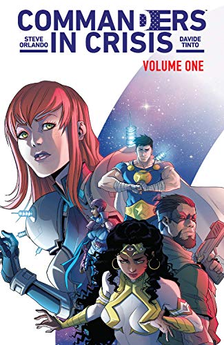 Comic book cover featuring four superheroes with vibrant colors and dynamic poses.