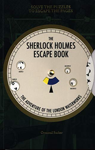 Book cover featuring a circular puzzle wheel with input and output slots.