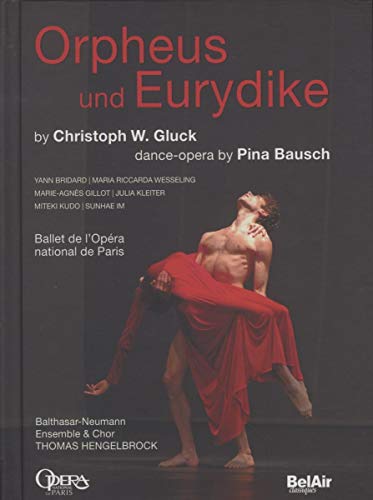 DVD cover for "Orpheus And Eurydice" featuring a dancer carrying another.