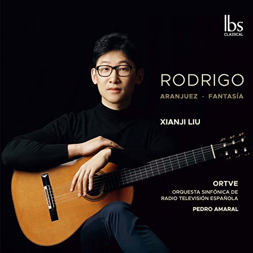 CD cover featuring a young man with a classical guitar.
