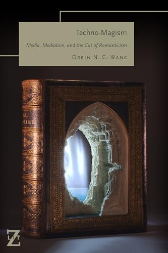 Book cover featuring an ornate leather book with a glowing gothicL arched portal cutout.