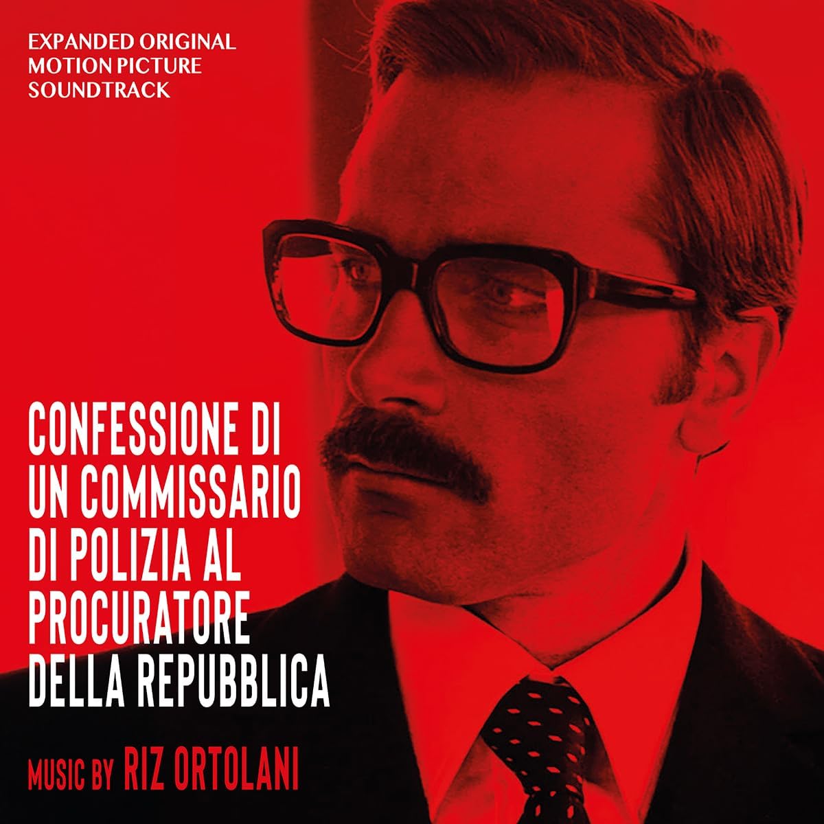 CD cover for "Confessione Di Un Commissario" soundtrack by Riz Ortolani.