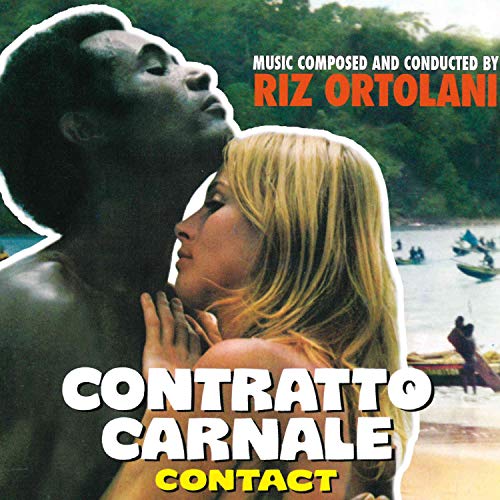 CD cover featuring a cropped image of two people and text "Contratto Carnale.