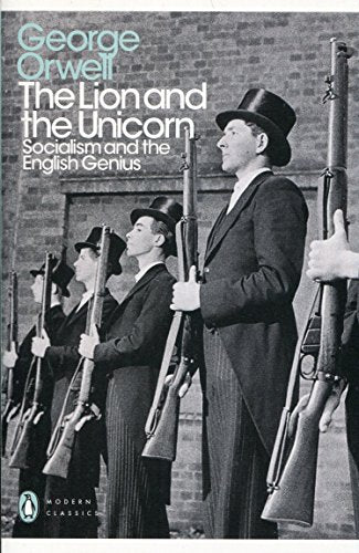 "Book cover featuring men in suits and top hats holding rifles in a line."