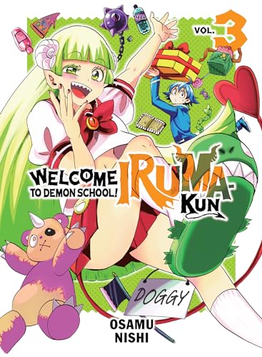 Manga volume 3 cover featuring Iruma-kun and a green-haired demon girl.