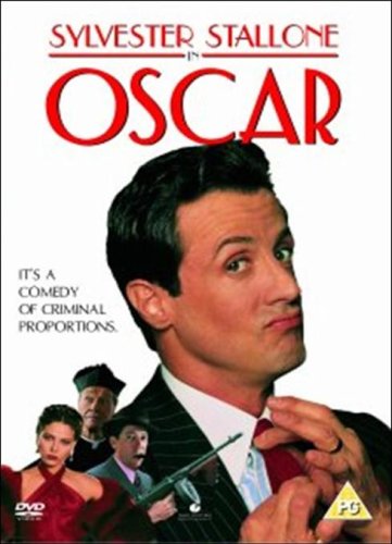 DVD cover for the film Oscar featuring Sylvester Stallone and other cast members.