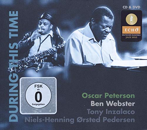 CD cover featuring jazz musicians Oscar Peterson and Ben Webster.