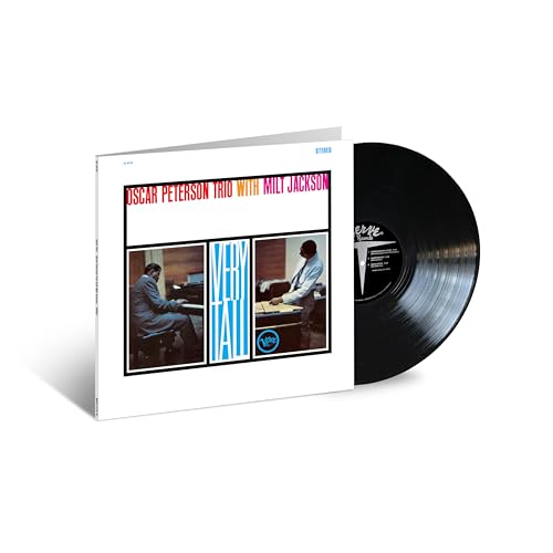Vinyl record of “Very Tall” by Oscar Peterson Trio with Milt Jackson.