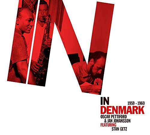 CD cover featuring black and white photos of musicians Oscar Pettiford and Jan Johansson.