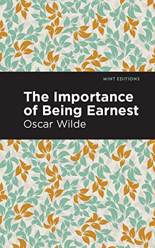 Book cover for "The Importance of Being Earnest" by Oscar Wilde.