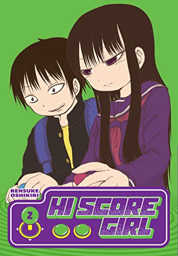 Manga cover featuring a boy and girl playing a video game on green background.