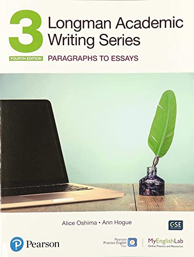 Textbook cover: “Longman Academic Writing Series,” level 3, fourth edition.