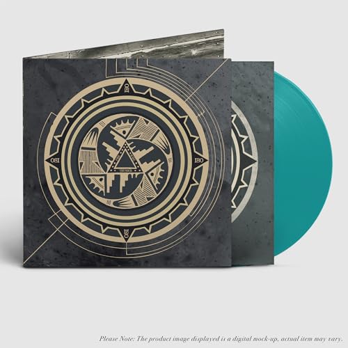 Vinyl record of Osi - Fire Make Thunder, with geometric cover art.
