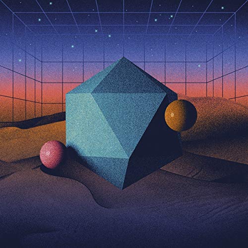 CD cover art: geometric shapes in a grid-lined, abstract space.