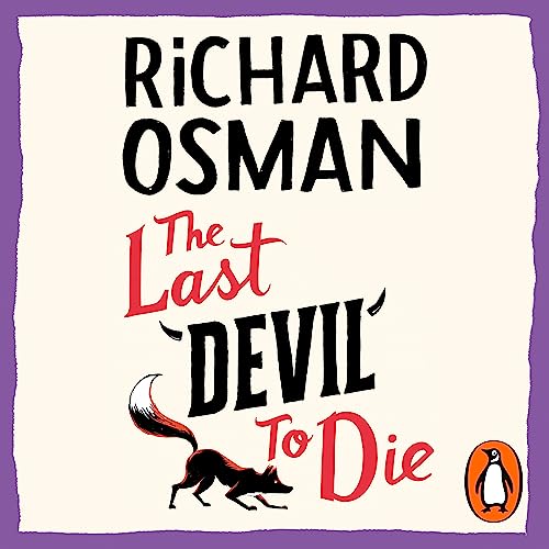 Book cover: “The Last Devil To Die” by Richard Osman, with a fox.