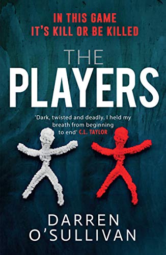 Book cover: “The Players” with stick figures, dark blue background.