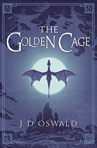 Book cover featuring a dragon silhouetted against a full moon above a dark castle.